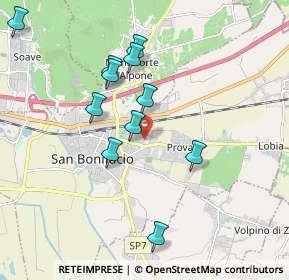 Mappa Via Mincio, 37047 San Bonifacio VR, Italia (1.82636)