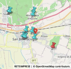 Mappa Via Mincio, 37047 San Bonifacio VR, Italia (1.88545)