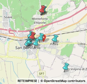 Mappa Via Mincio, 37047 San Bonifacio VR, Italia (1.60538)