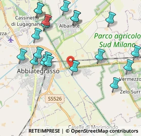 Mappa Via Gaspare Stampa, 20081 Abbiategrasso MI, Italia (2.3575)