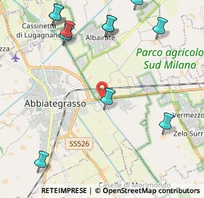 Mappa Via Gaspare Stampa, 20081 Abbiategrasso MI, Italia (2.71455)