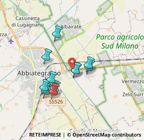 Mappa Via Gaspare Stampa, 20081 Abbiategrasso MI, Italia (1.39364)