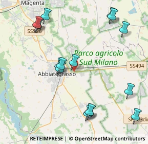 Mappa Via Gaspare Stampa, 20081 Abbiategrasso MI, Italia (4.77733)