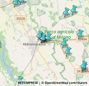 Mappa Via Gaspare Stampa, 20081 Abbiategrasso MI, Italia (5.6435)