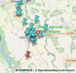 Mappa Via Gaspare Stampa, 20081 Abbiategrasso MI, Italia (3.2995)
