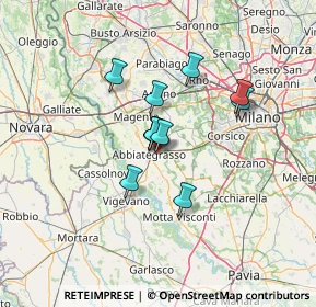 Mappa Via Gaspare Stampa, 20081 Abbiategrasso MI, Italia (9.11909)