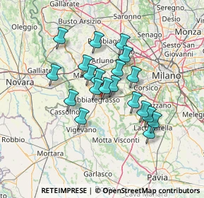 Mappa Via Gaspare Stampa, 20081 Abbiategrasso MI, Italia (10.752)