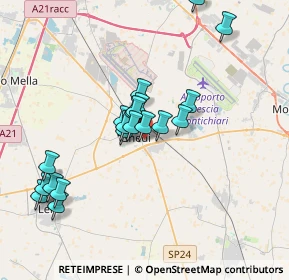 Mappa Via Vittorio Alfieri, 25016 Ghedi BS, Italia (3.35)