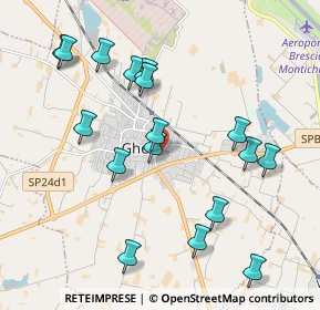 Mappa Via Vittorio Alfieri, 25016 Ghedi BS, Italia (2.10294)