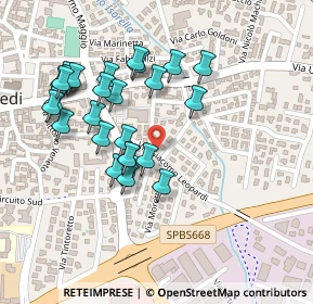 Mappa Via Vittorio Alfieri, 25016 Ghedi BS, Italia (0.21111)