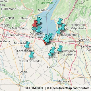 Mappa Via Maestro S. Gerevini, 25010 Pozzolengo BS, Italia (11.5355)