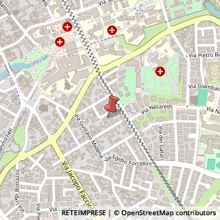 Mappa Via Giuseppe de Leva, 7/A, 35128 Padova, Padova (Veneto)
