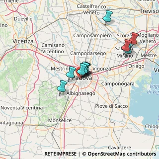 Mappa Via Castelfidardo, 35142 Padova PD, Italia (10.64727)