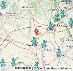 Mappa Via Guglielmo Marconi, 28060 Casalvolone NO, Italia (27.27313)