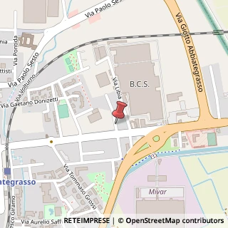 Mappa Via Donato Bramante,  6, 20081 Abbiategrasso, Milano (Lombardia)