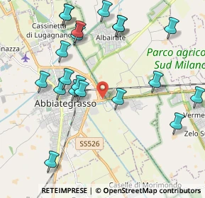 Mappa Via Milano, 20081 Abbiategrasso MI, Italia (2.269)