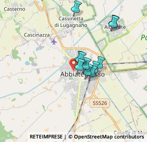 Mappa Via Francesco de Sanctis, 20081 Abbiategrasso MI, Italia (1.27273)