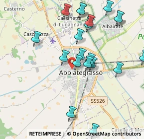 Mappa Via Francesco de Sanctis, 20081 Abbiategrasso MI, Italia (2.16)