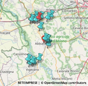 Mappa Via Francesco de Sanctis, 20081 Abbiategrasso MI, Italia (6.50667)