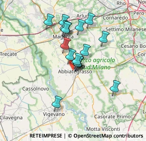 Mappa Via Francesco de Sanctis, 20081 Abbiategrasso MI, Italia (5.69176)