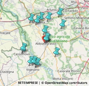 Mappa Via Francesco de Sanctis, 20081 Abbiategrasso MI, Italia (6.60588)