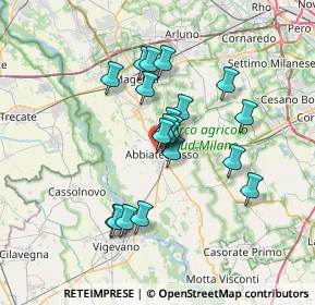 Mappa Via Francesco de Sanctis, 20081 Abbiategrasso MI, Italia (5.6465)