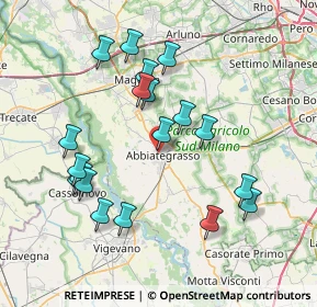 Mappa Via Francesco de Sanctis, 20081 Abbiategrasso MI, Italia (7.59053)