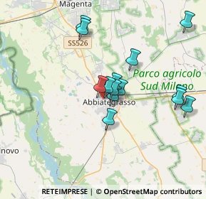 Mappa Via Francesco de Sanctis, 20081 Abbiategrasso MI, Italia (3.11857)