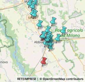 Mappa Via Francesco de Sanctis, 20081 Abbiategrasso MI, Italia (2.7355)