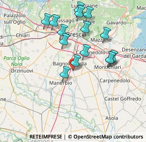 Mappa Via Trento, 25024 Leno BS, Italia (14.65333)