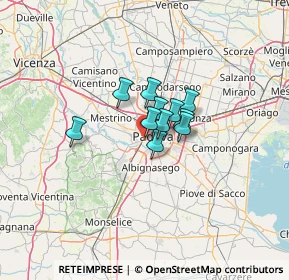 Mappa Aereoporto Civile Gino Allegri, 35141 Padova PD, Italia (6.53091)