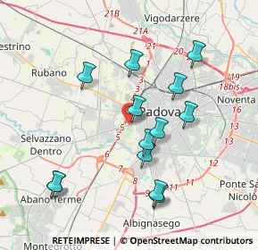 Mappa Aereoporto Civile Gino Allegri, 35141 Padova PD, Italia (3.70385)