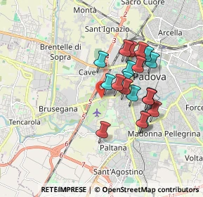 Mappa Aereoporto Civile Gino Allegri, 35141 Padova PD, Italia (1.455)