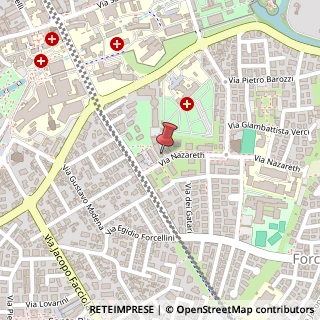 Mappa Via Nazareth, 23, 35128 Padova, Padova (Veneto)