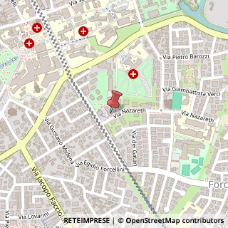 Mappa Via Nazareth, 17, 35128 Padova, Padova (Veneto)