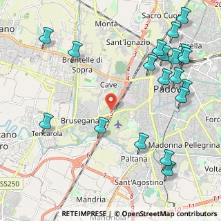 Mappa Via dei Colli, 35129 Padova PD, Italia (2.76947)
