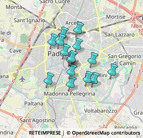 Mappa Vicolo Santonini, 35123 Padova PD, Italia (1.17)