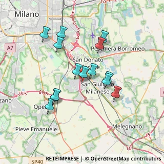 Mappa Via Bergamo, 20098 San Giuliano Milanese MI, Italia (3.26571)