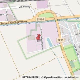Mappa Via Guglielmo Marconi, 20, 20080 Vermezzo, Milano (Lombardia)