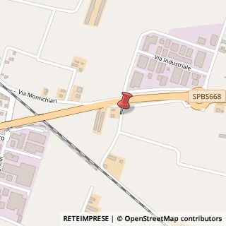 Mappa Strada Montichiari II' Traversa, 2, 25016 Ghedi, Brescia (Lombardia)