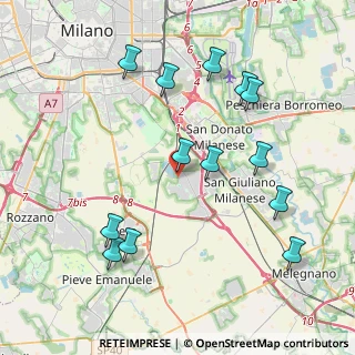 Mappa Via Lario, 20098 San Giuliano Milanese MI, Italia (4.31846)