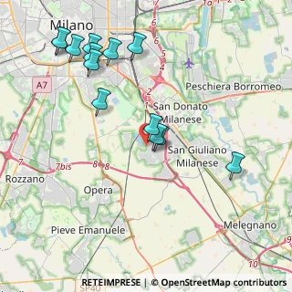 Mappa Via Lario, 20098 San Giuliano Milanese MI, Italia (4.50923)