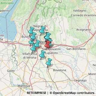 Mappa Tangenziale Sud, 37134 Verona VR, Italia (8.69)