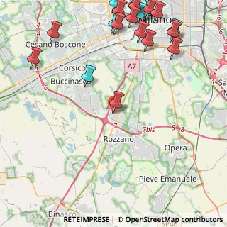 Mappa Centro Direzionale Milanofiori, 20090 Assago MI, Italia (6.2375)