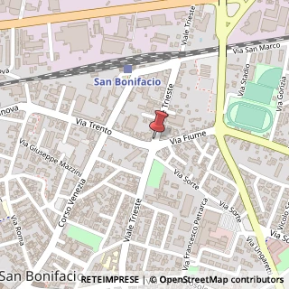 Mappa Via Trento, 106, 37047 San Bonifacio, Verona (Veneto)