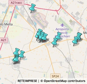 Mappa Via Monte Santo, 25016 Ghedi BS, Italia (3.50188)
