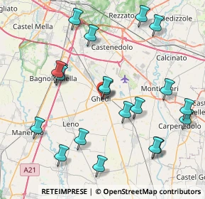 Mappa Via Monte Santo, 25016 Ghedi BS, Italia (9)