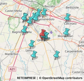 Mappa Via Monte Santo, 25016 Ghedi BS, Italia (6.46588)