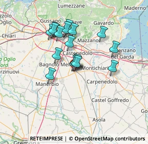 Mappa Via Monte Santo, 25016 Ghedi BS, Italia (11.19941)