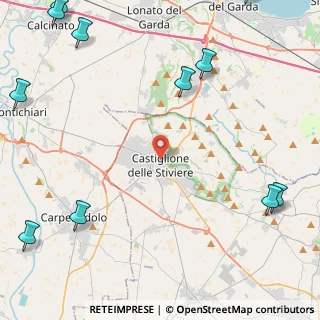 Mappa Via Guglielmo Marconi, 46043 Castiglione delle Stiviere MN, Italia (7.41667)